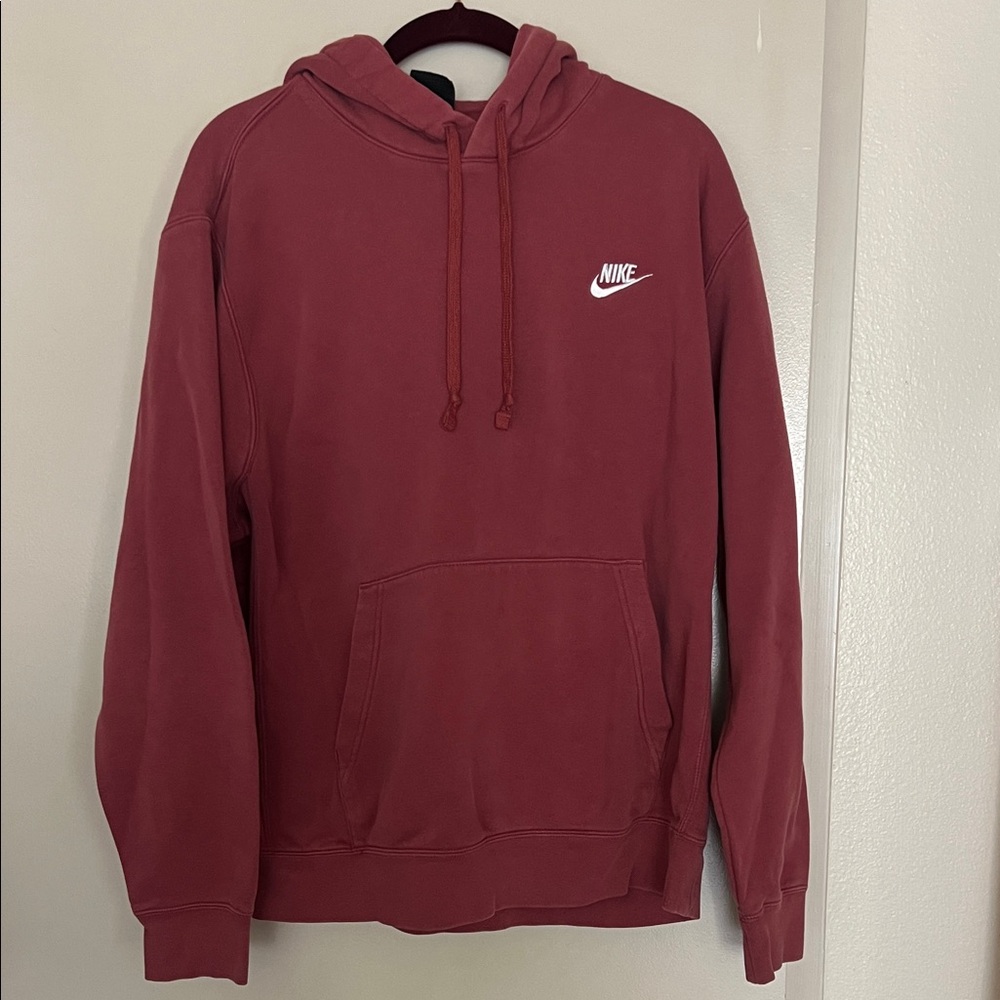 Nike Men's Classic Red Hoodie